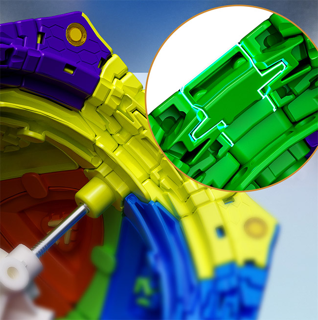 DianSheng Galaxy Petaminx M Magnetic Speed Cube